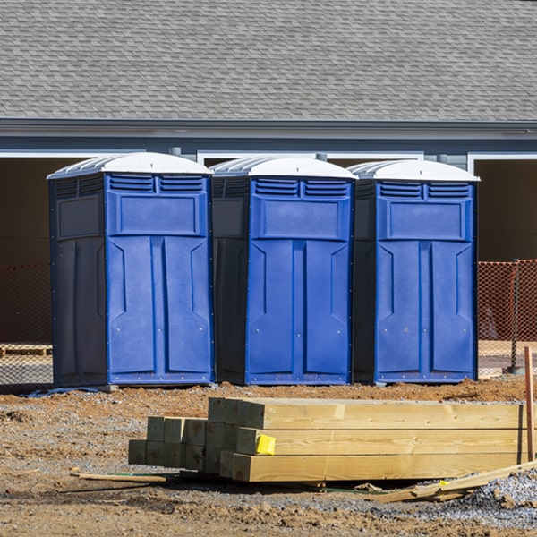 are there any restrictions on where i can place the porta potties during my rental period in Mosier OR